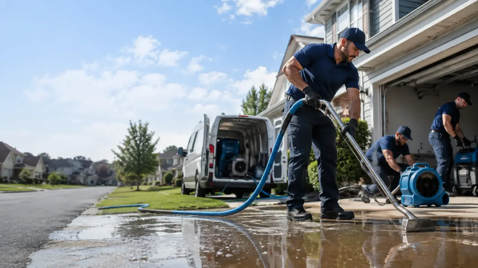 Flood Damage Restoration in Clinton, OK